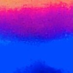 Abstract blue and magenta color field photograph – fine art photography by Layne Morgan